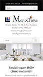 Mobile Screenshot of monoclima.ro